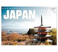 Japan - Zwischen Tempeln und Neonlicht (Tischkalender 2026 DIN A5 quer), CALVENDO Monatskalender: Packende Impressionen aus dem Land, in dem Traditionelles und Modernes so eng beieinander liegen!