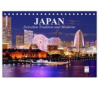 Japan. Zwischen Tradition und Moderne (Tischkalender 2026 DIN A5 quer), CALVENDO Monatskalender: Japans pulsierendes Leben inmitten von Tradition und Moderne