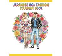 JAPANESE 80s FASHION COLORING BOOK