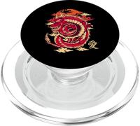 Japanese Aesthetic Dragon Anime Symbol Kanji Tattoo PopSockets PopGrip pour MagSafe