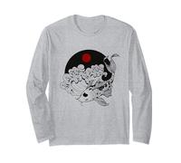 Japanese Aesthetic Vaporwave Sad Eboy Carp Koi Fish Manche Longue