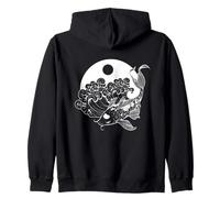 Japanese Aesthetic Vaporwave Sad Eboy Carp Koi Fish Sweat à Capuche