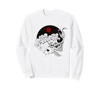 Japanese Aesthetic Vaporwave Sad Eboy Carp Koi Fish Sweatshirt