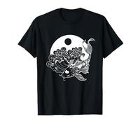 Japanese Aesthetic Vaporwave Sad Eboy Carp Koi Fish T-Shirt