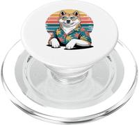 Japanese Akita Inu Lunettes De Soleil Hawaï Plage Été PopSockets PopGrip pour MagSafe
