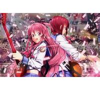 Japanese Animes Beatss Otonashi Yuzuru Affiches ，Puzzles 1000 Pièces ，Puzzle Artistique,Décoration Murale,Jeu De Défi pour Adultes Gifts Xy570Zw