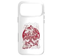Japanese Art Cat Ninja Ukiyo-e Anime Style Samurai Cat Coque pour iPhone 17 Pro Max