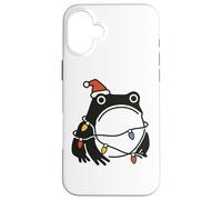 Japanese Art Frog Funny Ugly Christmas Men Women Kids Coque pour iPhone 16 Plus