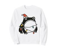 Japanese Art Frog Funny Ugly Christmas Men Women Kids Sweatshirt