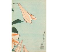 Japanese Art Notebook ノート: Hokusai’s Lilies - Botanical Journal, Aesthetic Planner & Stationery Gift from The Letter Lab Collection