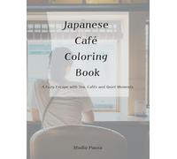Japanese Café Coloring Book