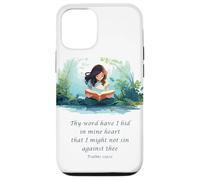 Japanese Christian Anime - Psalms 119:11 Thy Word Have I Hid Coque pour iPhone 12/12 Pro