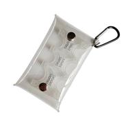 Japanese Coin Holder, Coin Dispenser Hard Case, 5.51x3.15 inches 6 Slot Portable Sorter Pouch for Shopping, Wallet, Women, Purse, Travel, Outdoor, Men, Secure Storage, Lightweight Design