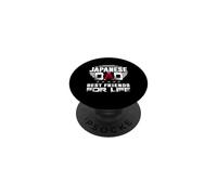 Japanese Dad Best Friends for Life Funny for Fathers Daddy PopSockets PopGrip Adhésif