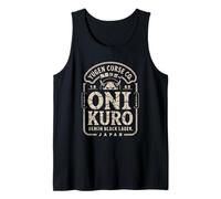 Japanese Dark Lager Kuro Oni Fans de bière et de folklore Kanji Débardeur