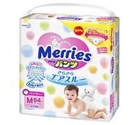 Japanese diapers Pull-up Merries PM 6-11 kg 64 psc