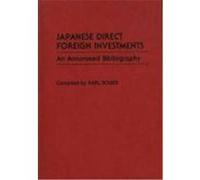 Japanese Direct Foreign Investments, Bibliographies and Indexes in Economics and Economic History Karl Boger (Auteur)