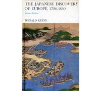 Japanese Discovery of Europe, 1720-1830