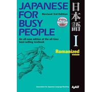 Japanese for Busy People I: Romanized Version