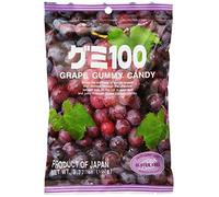 Japanese Fruit Gummy Candy from Kasugai - Grape - 107g