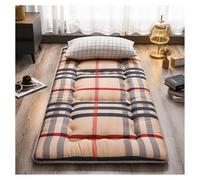 Japanese Futon Mattress Thicken, Twin/Full/Queen/King Floor Mattress Non-Slip Quilting Tatami Mat, Foldable Soft Breathable(02,Queen(150 * 200cm))