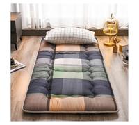 Japanese Futon Mattress Thicken, Twin/Full/Queen/King Floor Mattress Non-Slip Quilting Tatami Mat, Foldable Soft Breathable(01,King(180 * 200cm))