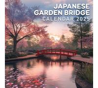 Japanese Garden Bridge 2025: A Year of Serenity with Beautiful Japanese Garden Bridge Photography, Perfect for Organizing Your Days
