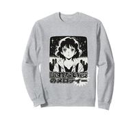Japanese Girl Art - Scène de Nuit d'anime Mystique Sweatshirt