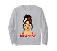 Japanese Girl Japan Flag Japanese Girlfriend Wife Manche Longue