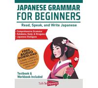 Japanese Grammar For Beginners Textbook & Workbook Included