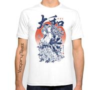 Japanese Harajuku Streetwear T-Shirt Urban Style Short Sleeve T Shirts Hip Hop Casual Yamato Tattoo Art Men Tshirt