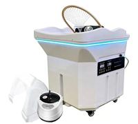 Japanese Head Spa Equipment,Water Circulation Shampoo Basin, White