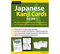 Japanese Kanji Cards Kit Volume 1 (Tuttle Flash Cards) - [Livre en VO] Alexander Kask (Auteur)