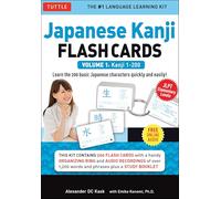 Japanese Kanji Flash Cards Kit: Kanji 1-200: JLPT Beginning Level