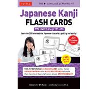 Japanese Kanji flash cards kit : Tome 2 (1CD audio MP3)