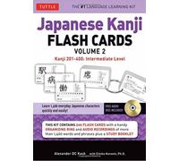 Japanese Kanji Flash Cards Kit Volume 2