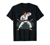 Japanese Kanji Judo Character Minimalist Art T-Shirt