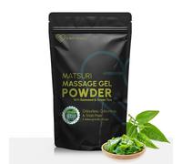 Japanese Massage Gel Powder 500g - Matsuri Edition (Seaweed & Green Tea), Made in Japan, Vegan, Odorless, Tasteless, Stain-Free, Reasable Sachet, No Paraben and Glycerin, Makes Up to 50 Liters