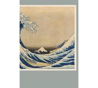 Japanese Notebook with Woodblock Print Design: For scrapbooking and writing about your travels