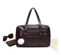 Japanese School Bag Casual Low-Key Preppy Style With Headphone Cable Hole | JK Uniform Handbag For Women Men Girls Fans Fashion Lovers Commute Party Travel Event Shopping Vacation Picnic