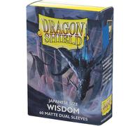 Japanese Size Matte Dual Sleeves-Wisdom (60 Sleeves)