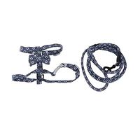 Japanese Style Cat Harness and Leash with Bow | Soft Mesh Vest for Comfort & Security | Adjustable Outdoor Walking Harness for Cats/Travel/Daily Use (S)