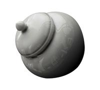 Japanese Style Ceramic Tea Canister Airtight Storage Jar for Home Use, Chic Design for Tea and Snacks