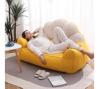 Japanese Style Leisure Sofa, Creative Shape Single Lazy Sofa Detachable Bedroom Balcony Living Room Lounge(C)