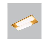 Japanese Style Minimalist Home Decor Light Rectangular LED Wooden Style Master Light Fixture For Bedroom,Living Room