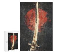 Japanese Sword Art Print -1 Puzzle 1000 Pièces Educa Jouet en Bois Cadeau Unique Décoration Intérieure Jeu Éducatif Challenge Toy Adultes Et Enfants À Partir De 14 Ans 1000 PCS