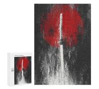 Japanese Sword Art Print -2 Puzzle 1000 Pièces Educa Jouet en Bois Cadeau Unique Décoration Intérieure Jeu Éducatif Challenge Toy Adultes Et Enfants À Partir De 14 Ans 300 PCS