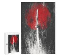 Japanese Sword Art Print -2 Puzzle 1000 Pièces Educa Jouet en Bois Cadeau Unique Décoration Intérieure Jeu Éducatif Challenge Toy Adultes Et Enfants À Partir De 14 Ans 1000 PCS