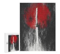 Japanese Sword Art Print -2 Puzzle 1000 Pièces Educa Jouet en Bois Cadeau Unique Décoration Intérieure Jeu Éducatif Challenge Toy Adultes Et Enfants À Partir De 14 Ans 500 PCS