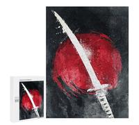 Japanese Sword Art Print-6 Puzzle 1000 Pièces Educa Jouet en Bois Cadeau Unique Décoration Intérieure Jeu Éducatif Challenge Toy Adultes Et Enfants À Partir De 14 Ans 500 PCS